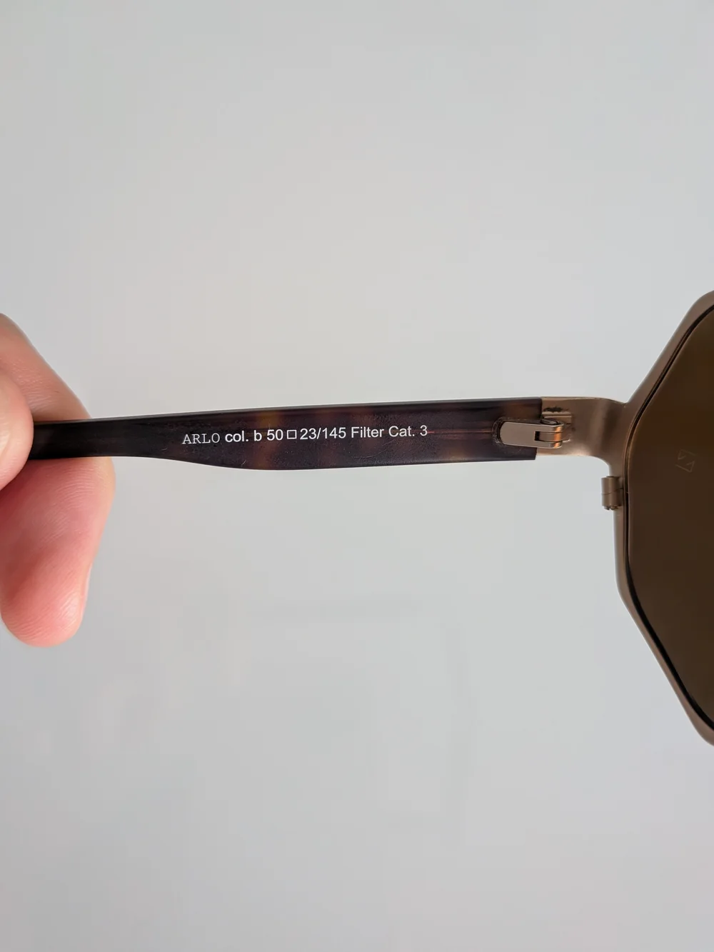 Andy Wolf Arlo Designer Sunglasses Gold Havana Luxury Eyewear NWT